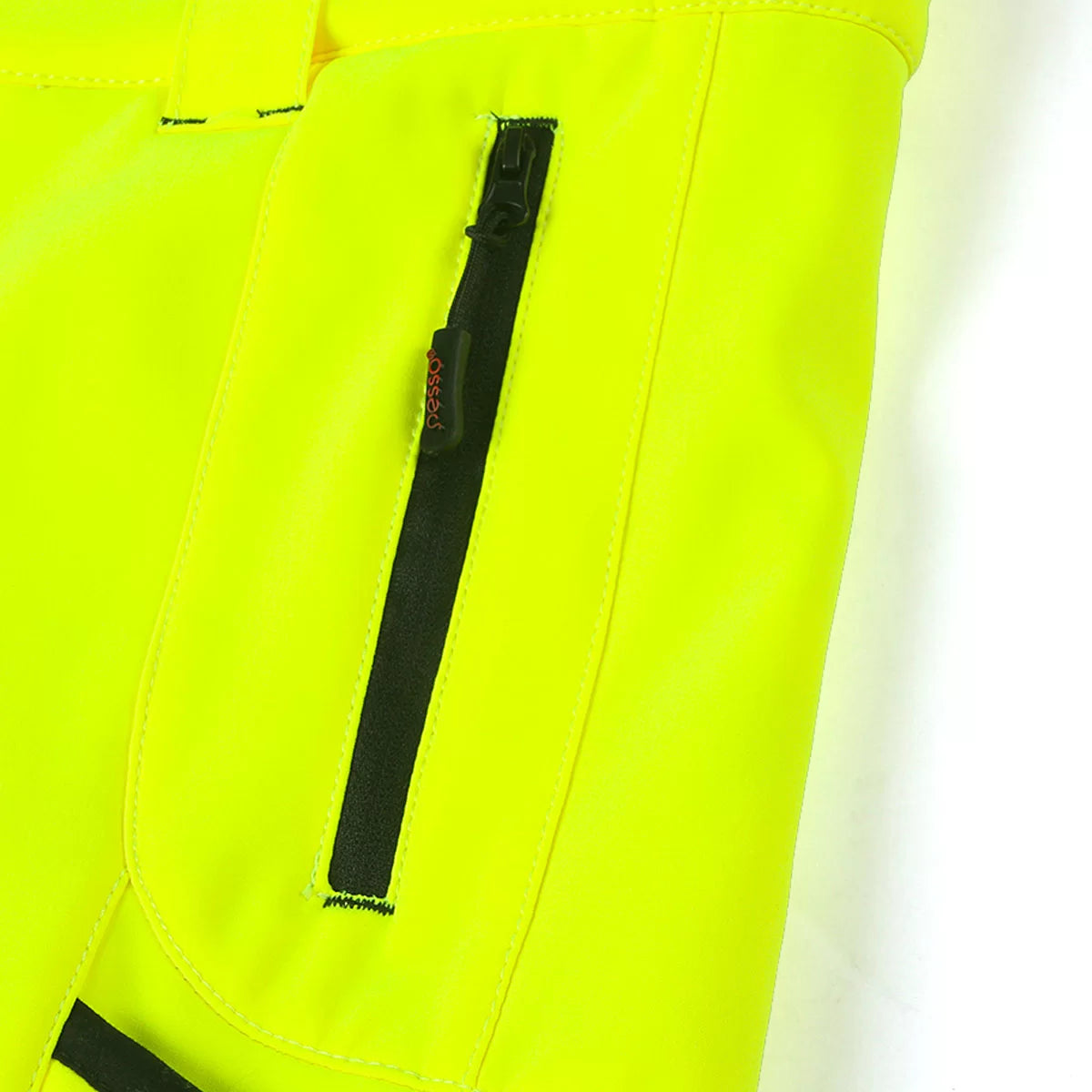 NEBRASKA_G, SOFTSHELL PANTS PESSO NEBRASKA_G HI-VIS YELLOW