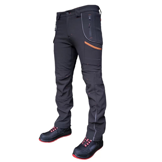 NEBRASKA_P, SOFTSHELL PANTS PESSO NEBRASKA, GREY