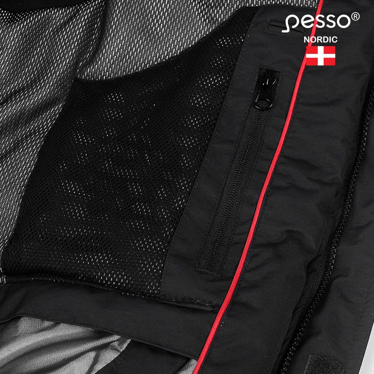 HELSINKI_J, WATERPROOF WINTER JACKET PESSO HELSINKI, BLACK