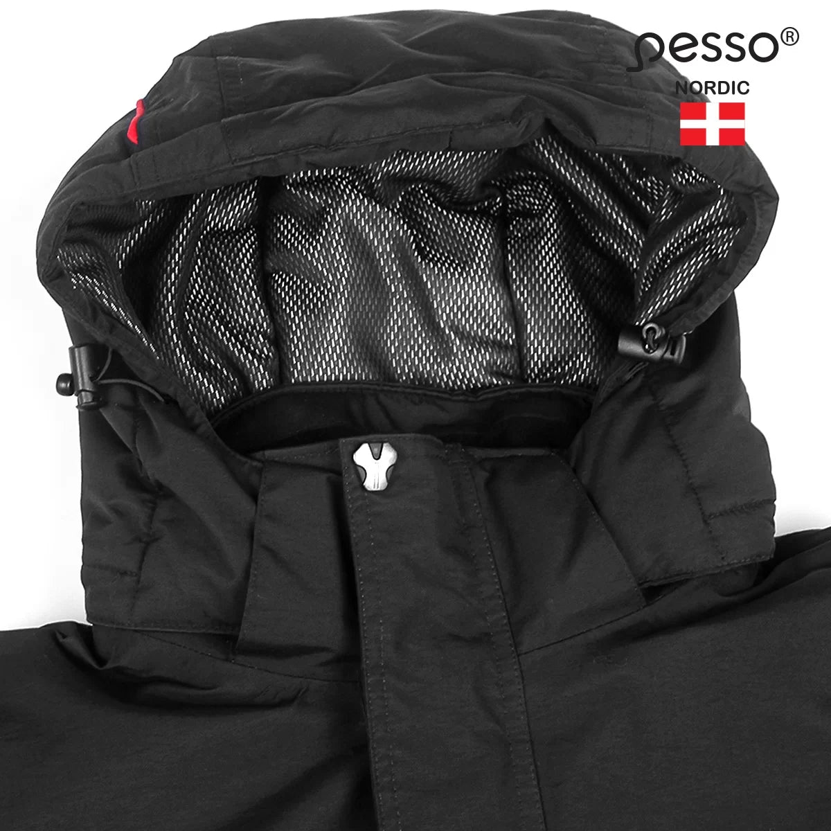 HELSINKI_J, WATERPROOF WINTER JACKET PESSO HELSINKI, BLACK