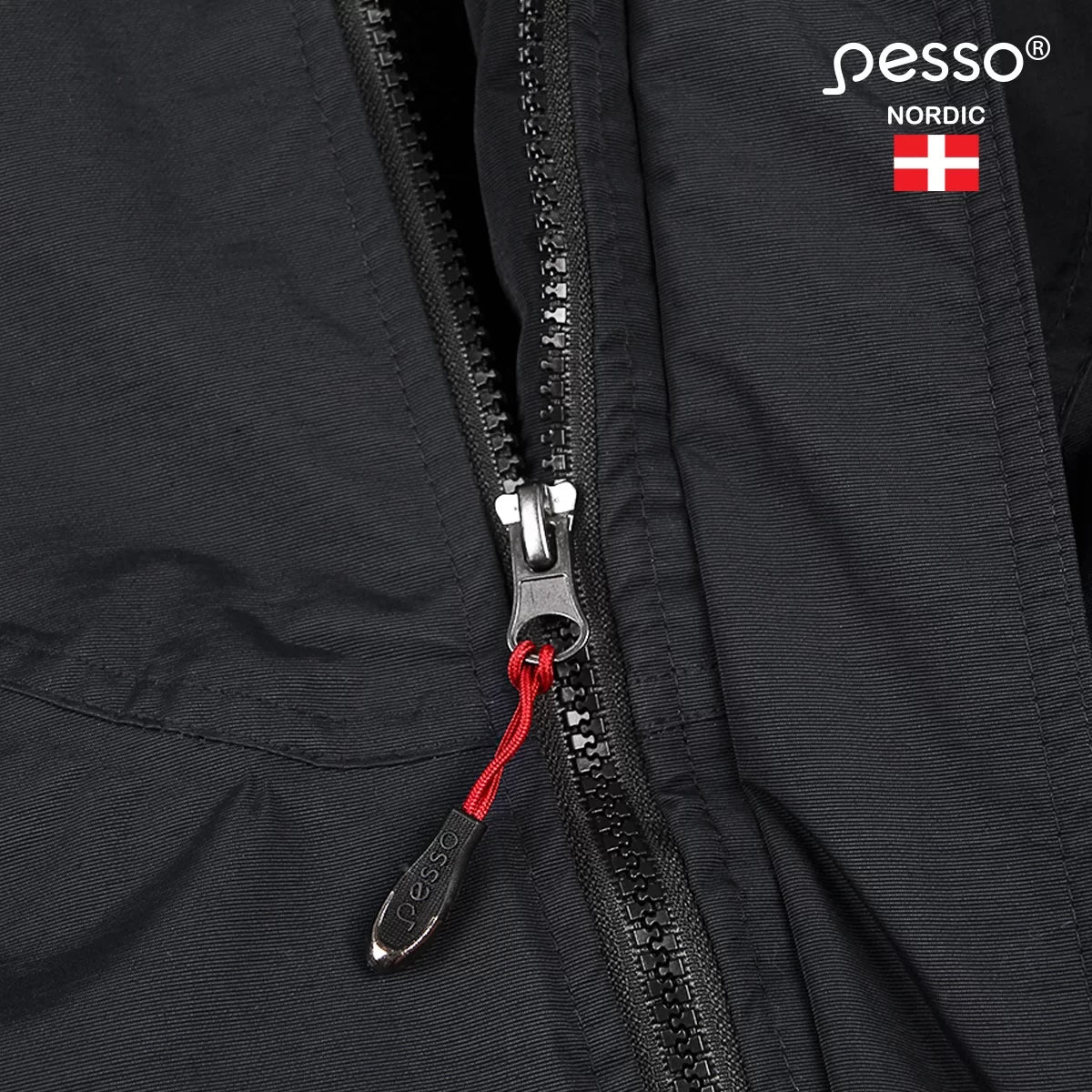 HELSINKI_J, WATERPROOF WINTER JACKET PESSO HELSINKI, BLACK