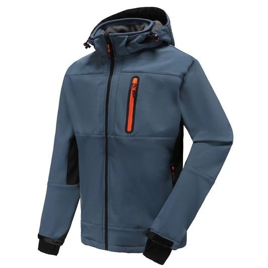 ORION_Bleu, VESTE SOFTSHELL PESSO ORION BLEU