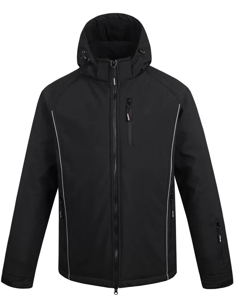 OTAVAJ, WINTER SOFTSHELL JACKET PESSO OTAVA, BLACK