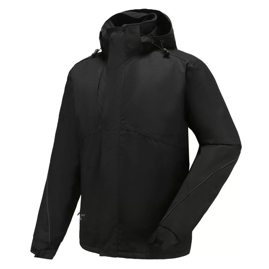 PEGASUS, VESTE D'HIVER IMPERMÉABLE PESSO PEGASUS, NOIR