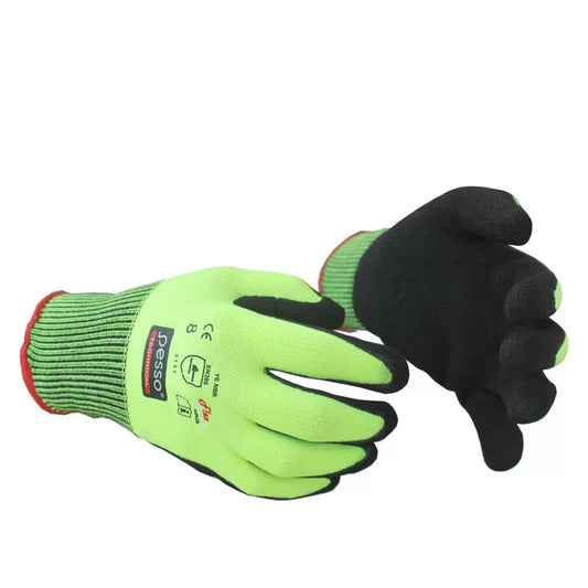 PNBRG, WORKING GLOVES SEMI-DIPPED IN NITRILE PESSO