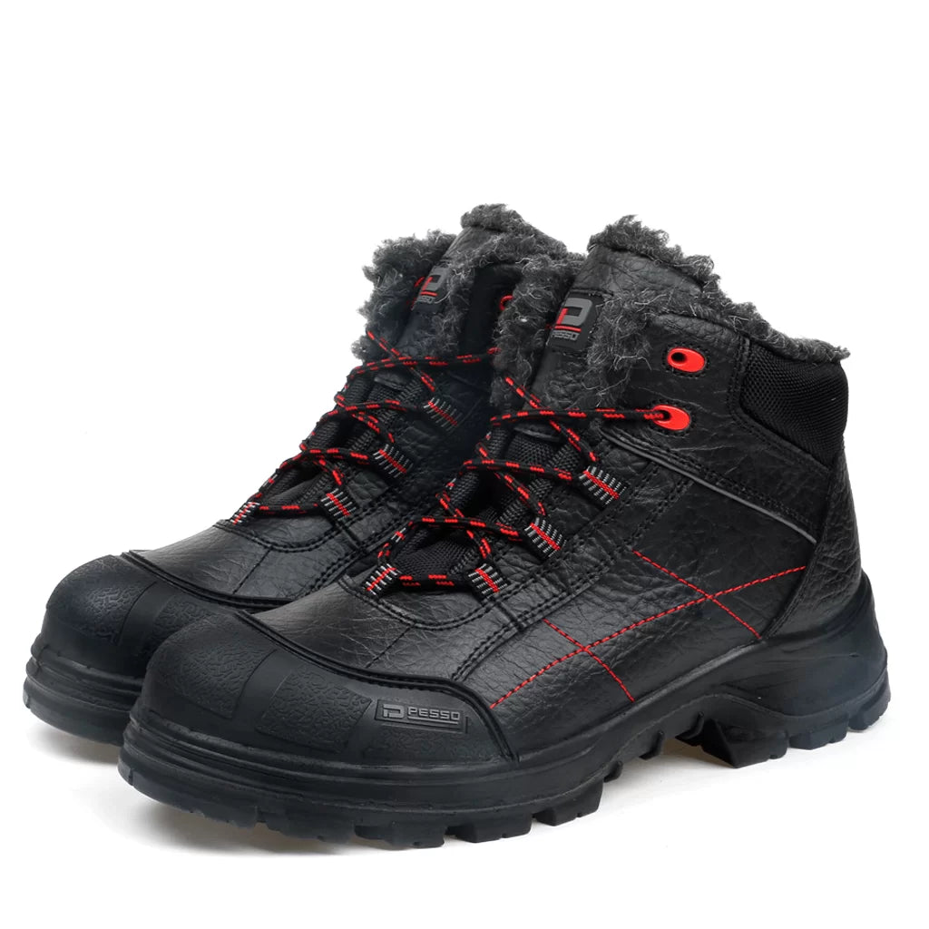 ARCTIC, NATURAL LEATHER WINTER SAFETY BOOTS PESSO S3