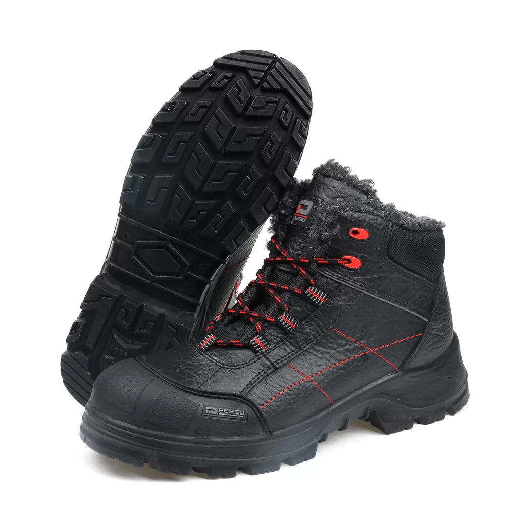 ARCTIC, NATURAL LEATHER WINTER SAFETY BOOTS PESSO S3