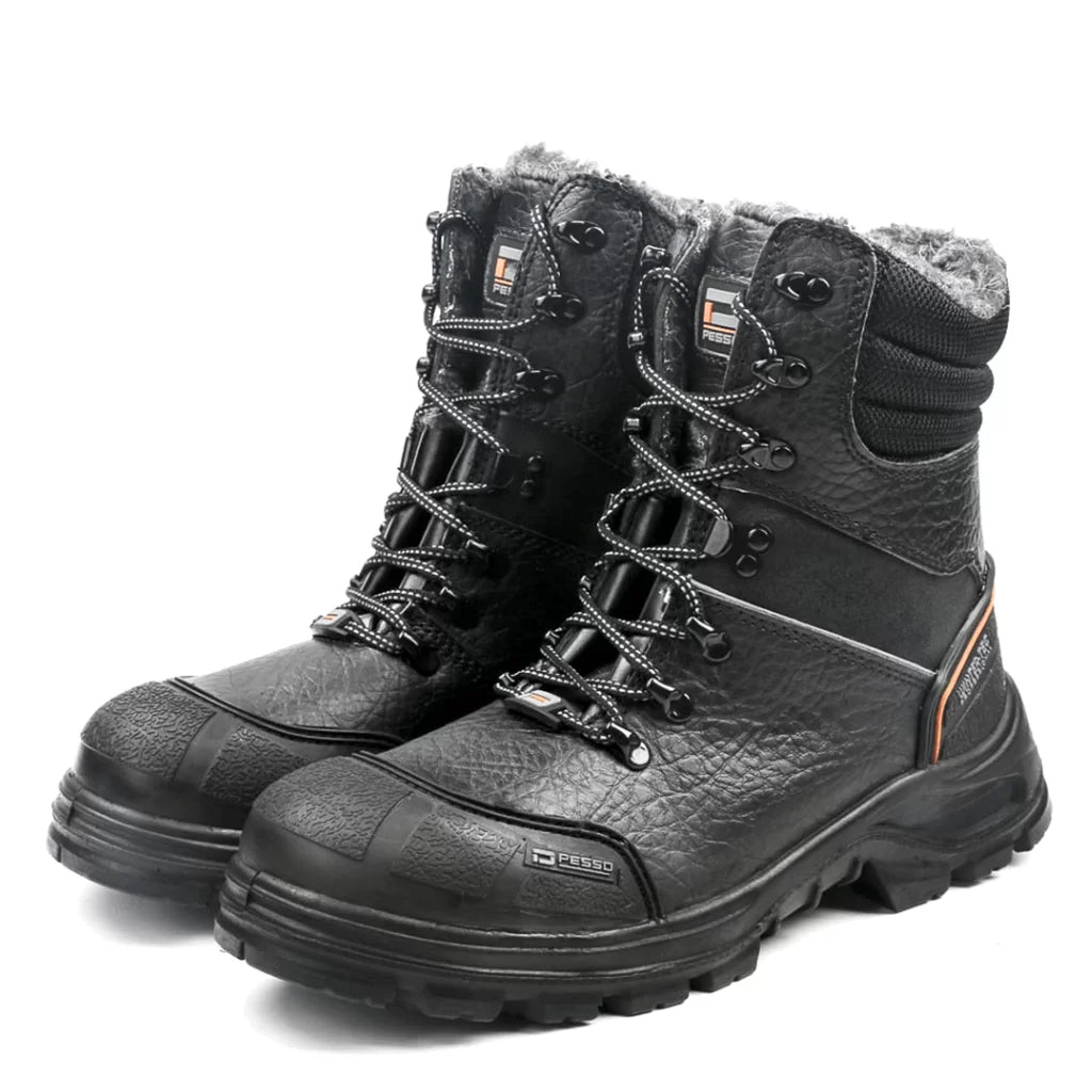 POLARIS, NATURAL LEATHER WINTER SAFETY SHOES PESSO S3