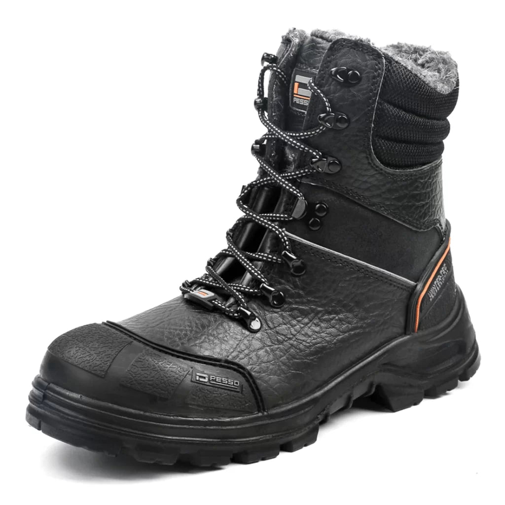 POLARIS, NATURAL LEATHER WINTER SAFETY SHOES PESSO S3