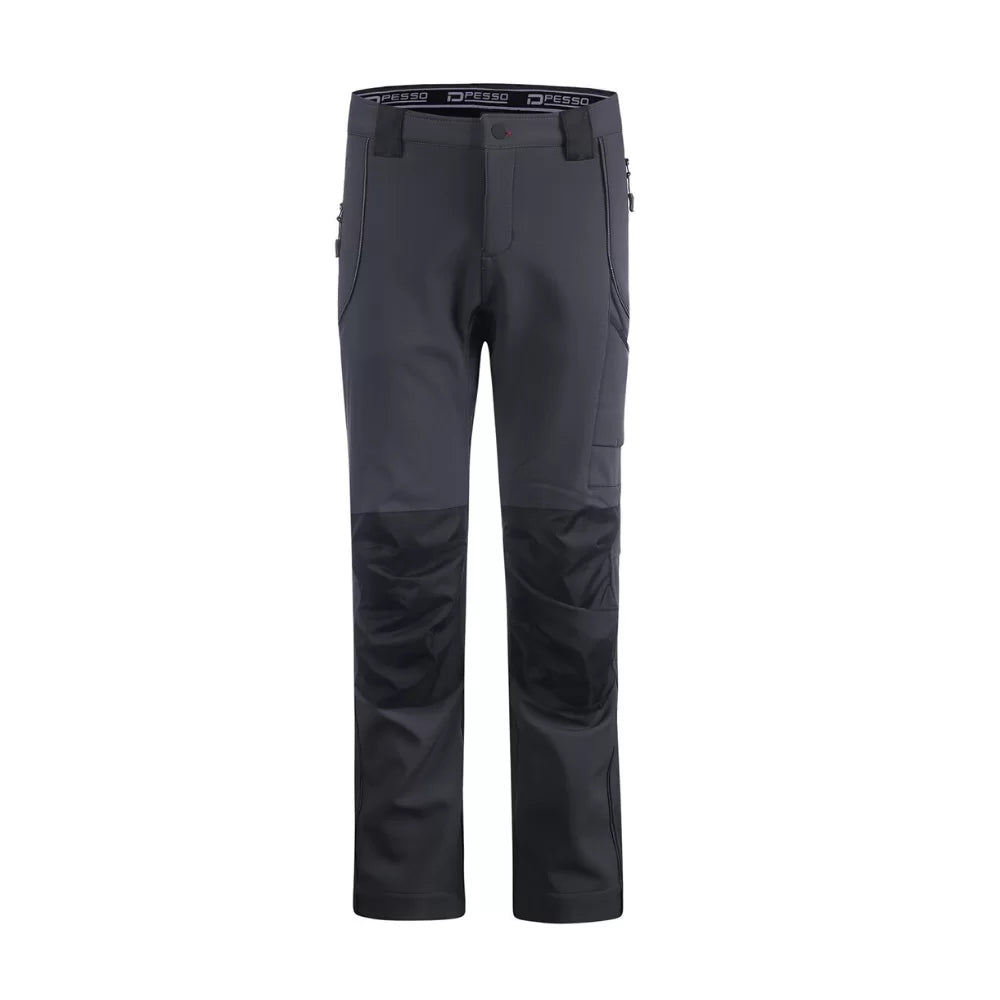 NEBRASKA_P, SOFTSHELL PANTS PESSO NEBRASKA, GREY