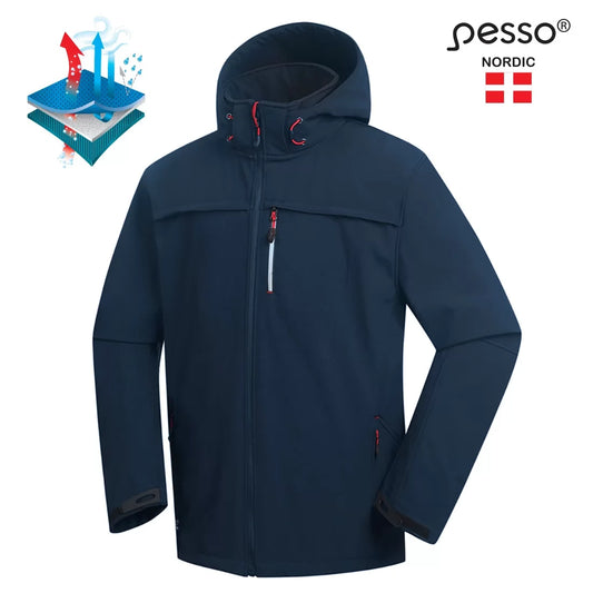 ATLANTA_N, SOFTSHELL JACKET PESSO ATLANTA, NAVY