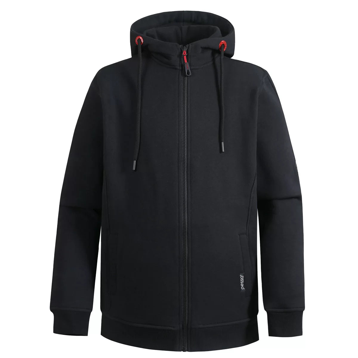 TURIN, HOODIE PESSO, BLACK