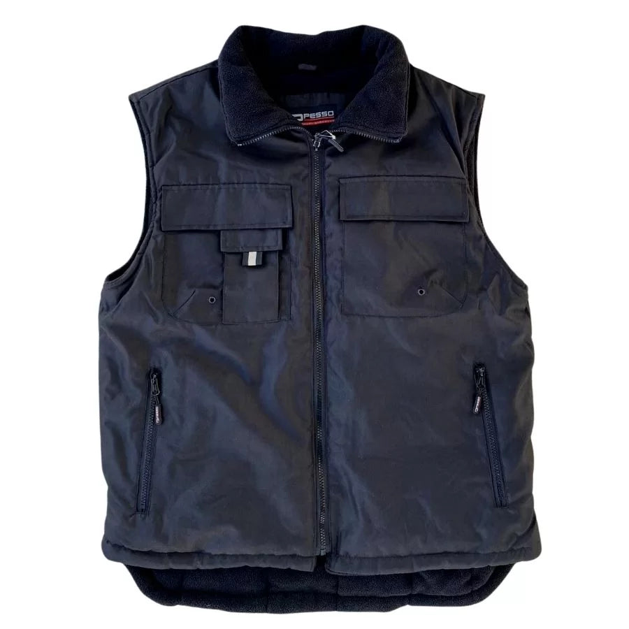 LSPJN, WARM PADDED VEST PESSO, BLACK