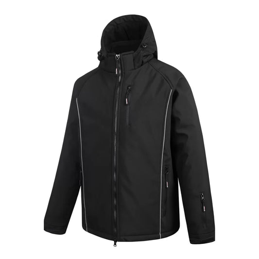 OTAVAJ, WINTER SOFTSHELL JACKET PESSO OTAVA, BLACK