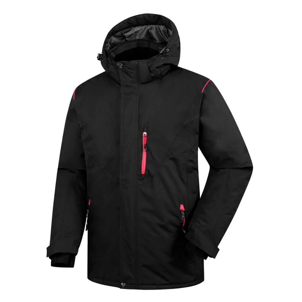 HELSINKI_J, WATERPROOF WINTER JACKET PESSO HELSINKI, BLACK