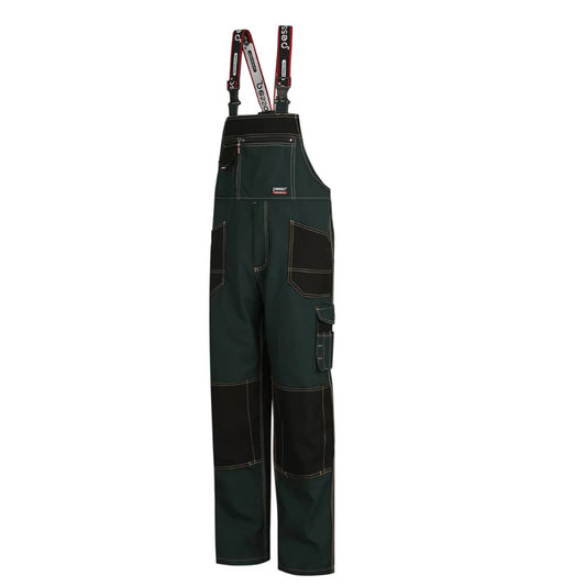 DPCZ, WORKWEAR BIBPANTS CANVAS PESSO, GREEN