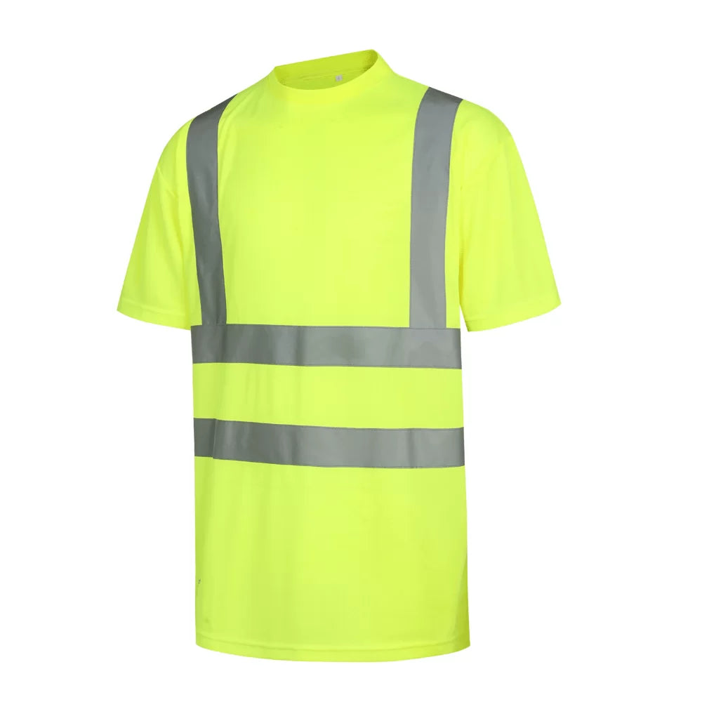 HVM_G, T-SHIRT HAUTE VISIBILITÉ PESSO HVM, JAUNE