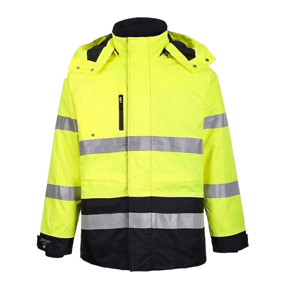 SMONTREALHVG, WATERPROOF WINTER JACKET PESSO MONTREAL HI VIS YELLOW