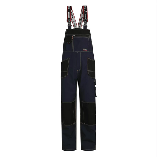 DPCM, WORKWEAR BIBPANTS CANVAS PESSO, NAVY