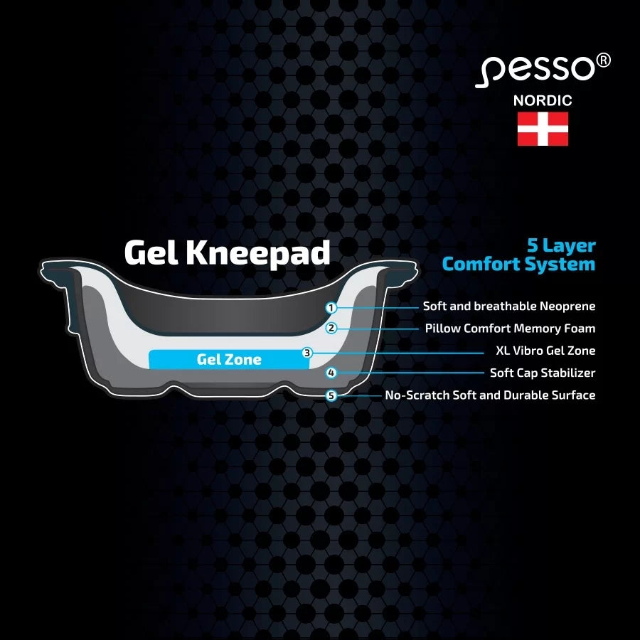 KP10, GEL KNEEPADS PESSO