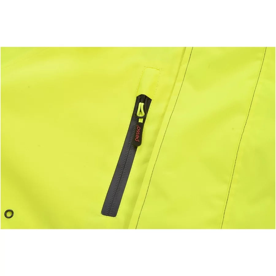 SMONTREALHVG, WATERPROOF WINTER JACKET PESSO MONTREAL HI VIS YELLOW