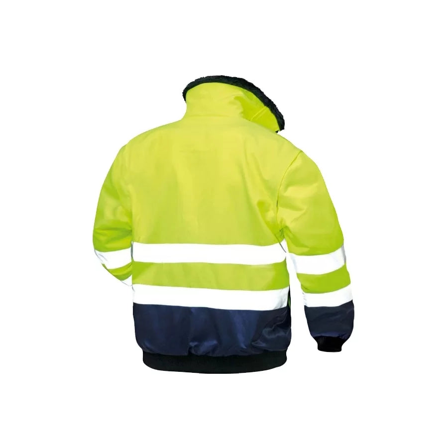 SNVGMP, WINTER JACKET 3 IN 1 PESSO PILOT, HI VIS YELLOW