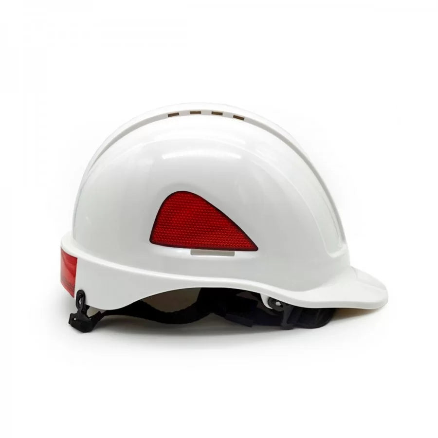 SAL108CCB, CASQUE À COQUE EN POLYPROPYLÈNE HAUTE DENSITÉ PESSO, BLANC